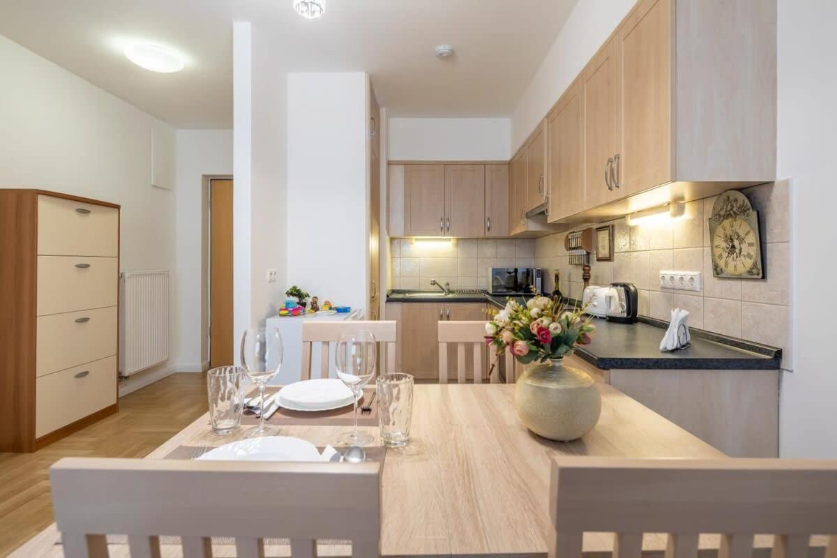 Homey Apartment With Ac And Balcony Budapest Eksteriør billede